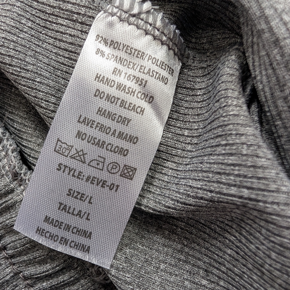 ❤️2 FOR 25❤️ Love Poem Cozy Wide-Leg Lounge Pants - Gray - Picture 4 of 4